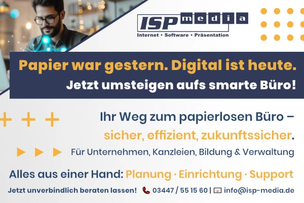 ISP media - Ihr Einstieg ins papierlose, digitale Büro
