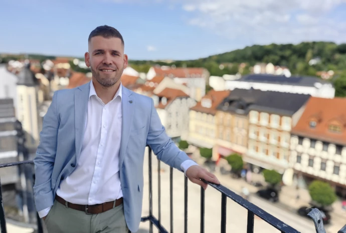 VorschauBild - Jubiläums-Radtour des Schmöllner Bürgermeisters