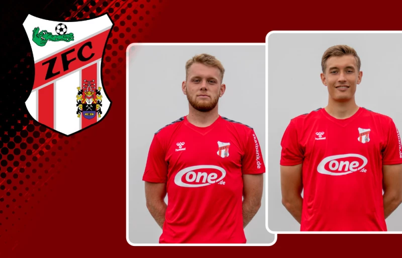 Vertragsverlängerung und Vertragsaufhebung beim ZFC Meuselwitz | Jan Halasz (re) | Leon Schmökel (re)