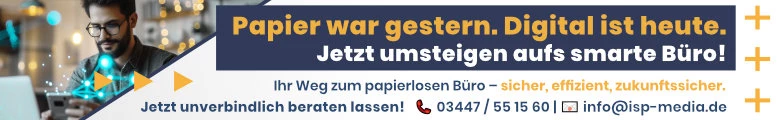 Papier war gestern. Digital ist heute. Jetzt umsteigen aufs smarte Büro!