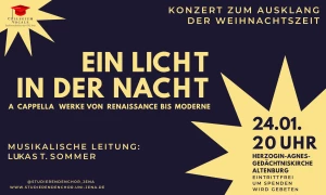 Konzert „Ein Licht in der Nacht“ in der Agneskirche