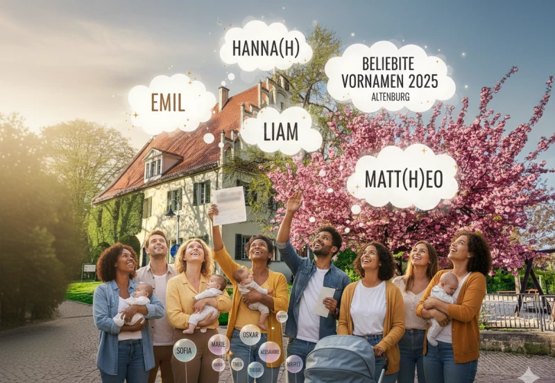 Beliebte Vornamen 2025 in der Region Altenburg: Hanna(h) und Emil ganz vorn | 