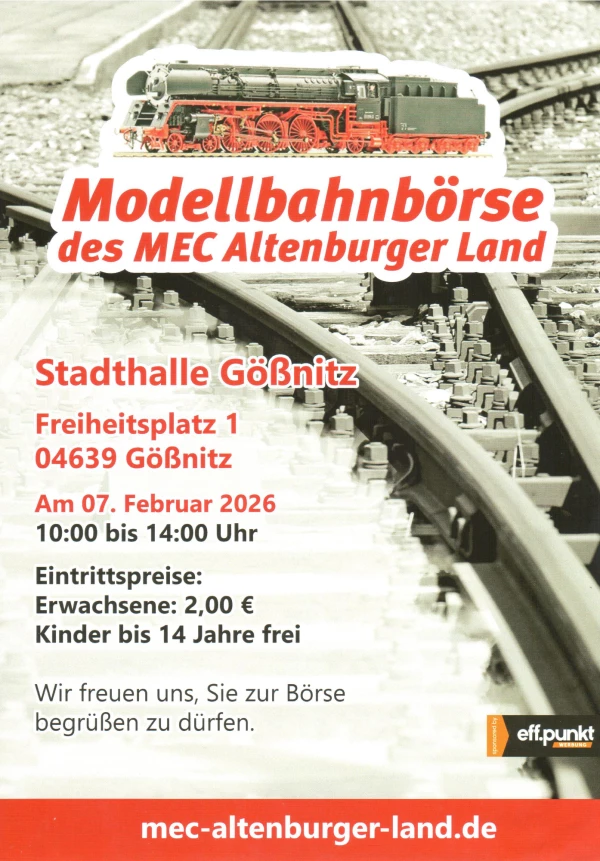 Modelleisenbahnbörse