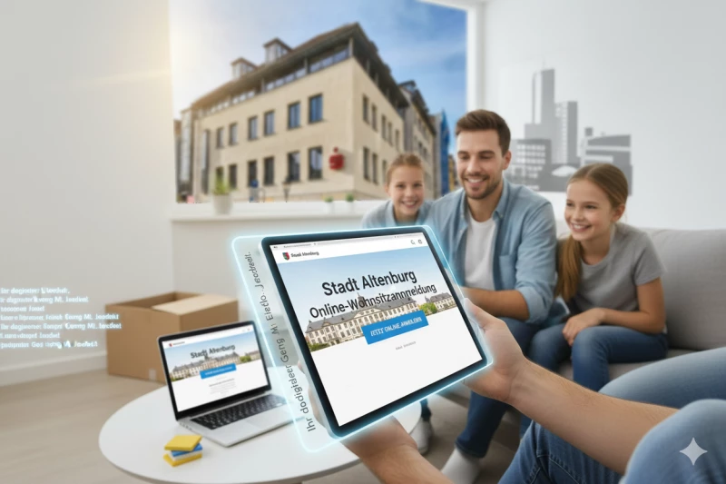 Digitalisierung der Stadtverwaltung: Wohnsitzanmeldung jetzt online möglich | 
