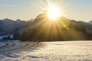 Tiefstehende Sonne im Winter nicht unterschätzen