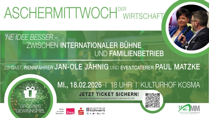 VorschauBild - Einladung zum Aschermittwoch der Wirtschaft 2026