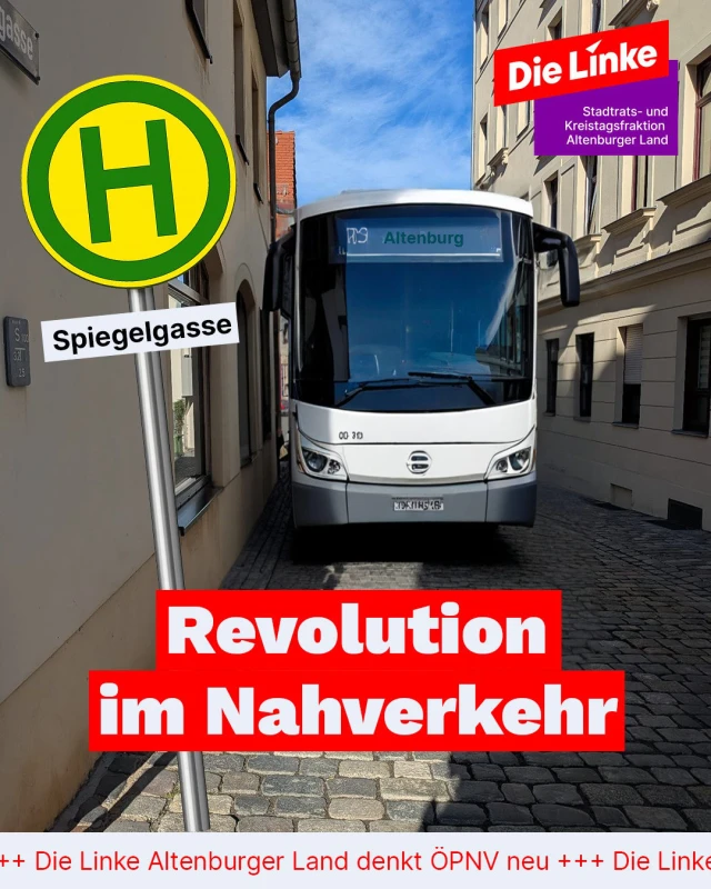 VorschauBild - Revolution im Nahverkehr - Die Linke Altenburger Land denkt Mobilität neu