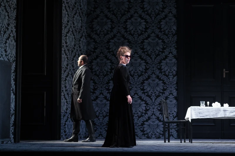 Theater Altenburg Gera erhält Oper!Award für „Die toten Augen“ | „Die toten Augen“ - Anne Preuß (Myrtocle), Alejandro Lárraga Schleske (Arcesius)