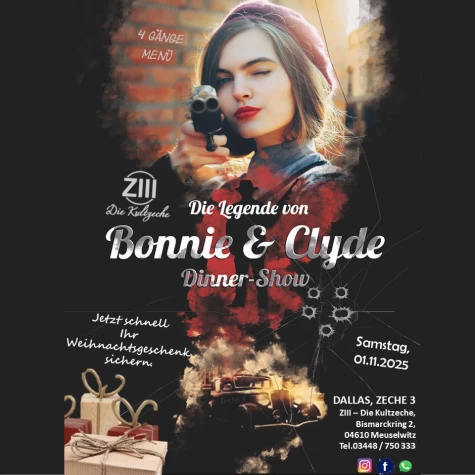 VorschauBild - Dinner-Show "Die Legende von Bonnie & Clyde"