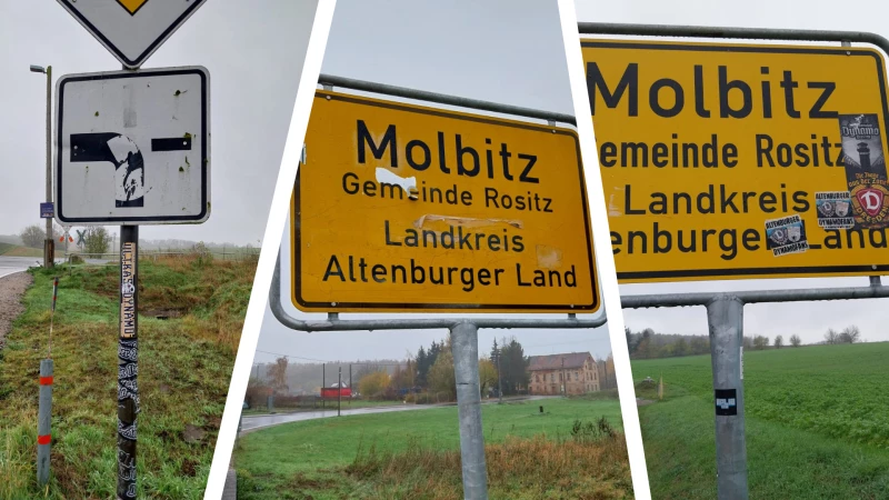 Beklebte Verkehrsschilder werden zum Ärgernis und kosten den Landkreis viel Geld | 