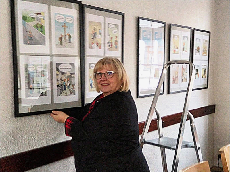 Vernissage in der Galerie LachArt im Kabarett Nörgelsäcke | 