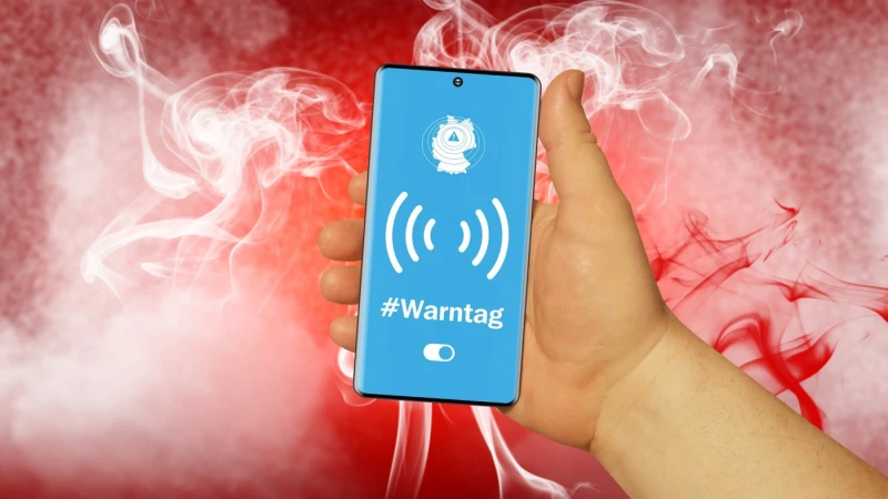 SMS zum Warntag am 8. Dezember: So reagieren Sie richtig | 