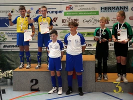 Ehrenberger U13‑Radballer Rademann/Kaulin werden Deutsche Vizemeister