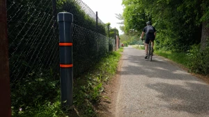 Schmölln nimmt feste Fahrradzählstelle in Betrieb