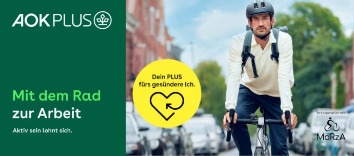 VorschauBild - Jetzt heißt es wieder: „Mit dem Rad zur Arbeit"!