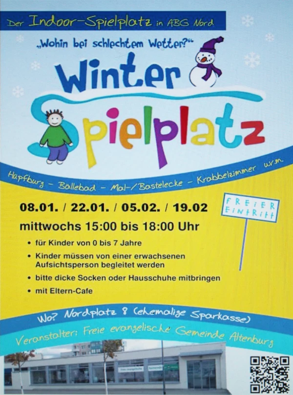 Winter Spielplatz