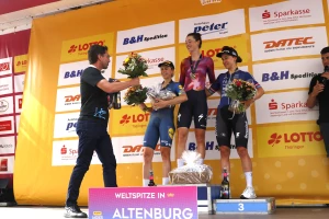 Lotto Thüringen Ladies Tour zu Gast in der Stadt Altenburg