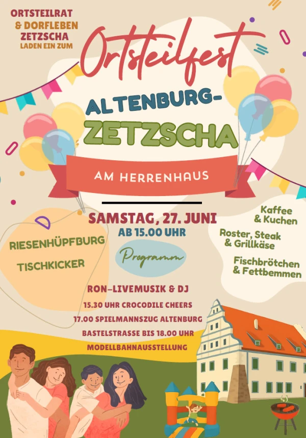 Ortsteilfest Altenburg‑Zetzscha