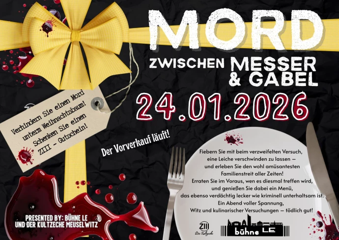 VorschauBild - Mord zwischen Messer &amp; Gabel: Ein Comedy Dinner der Extraklasse