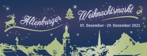 Wochenmärkte in der Weihnachtszeit auf der westlichen Marktseite