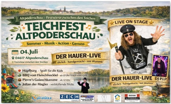 Teichfest Altpoderschau 2026
