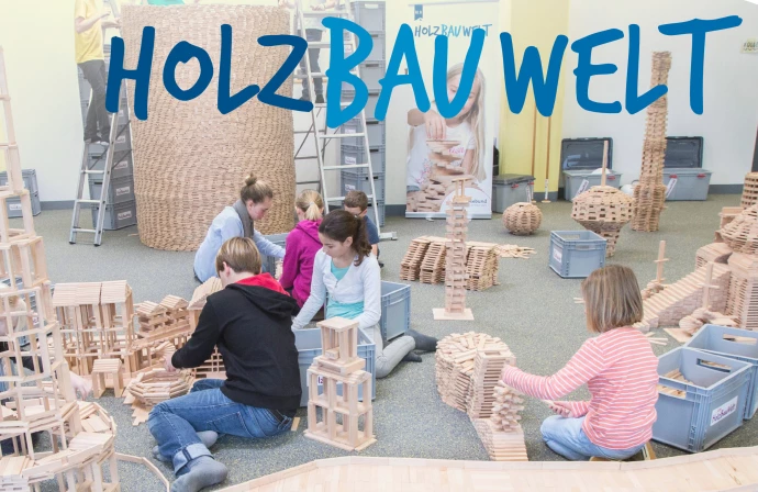 VorschauBild - Holzbauwelt – Die Baustelle für Kinder im Pfarrhof Nöbdenitz