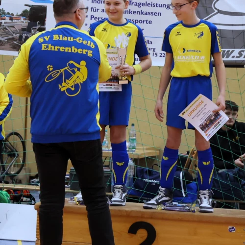 Neujahrsturnier Schüler 2026 - Ehrenberg, Wesser, Kaulin, Rademann