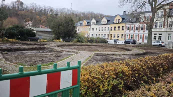 VorschauBild - Umgestaltung im Dahliengarten in Schmölln