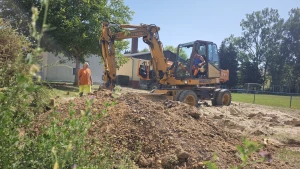 Neuer Spielplatz für Nöbdenitz: Bauhof gestaltet Anlage komplett neu