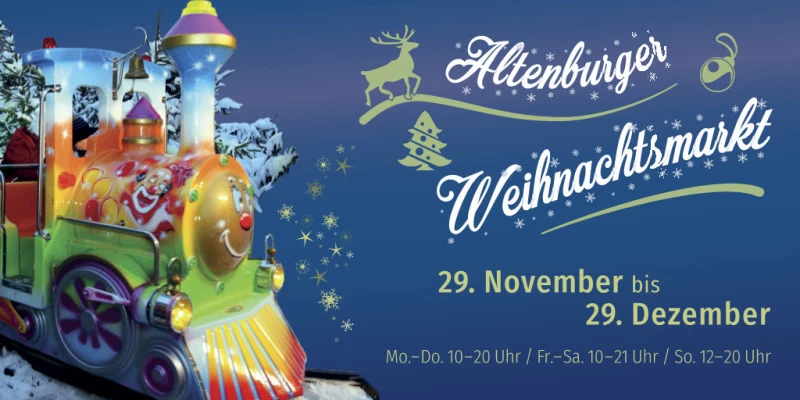 Altbewährtes und einige Neuerungen zum Altenburger Weihnachtsmarkt | 