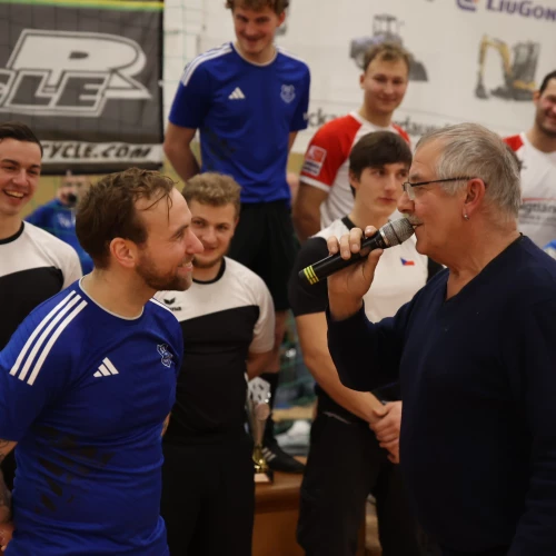 46. Intern. Neujahrsturnier SV Blau-Gelb Ehrenberg - Frank Hübschmann mit Marius Hermanns