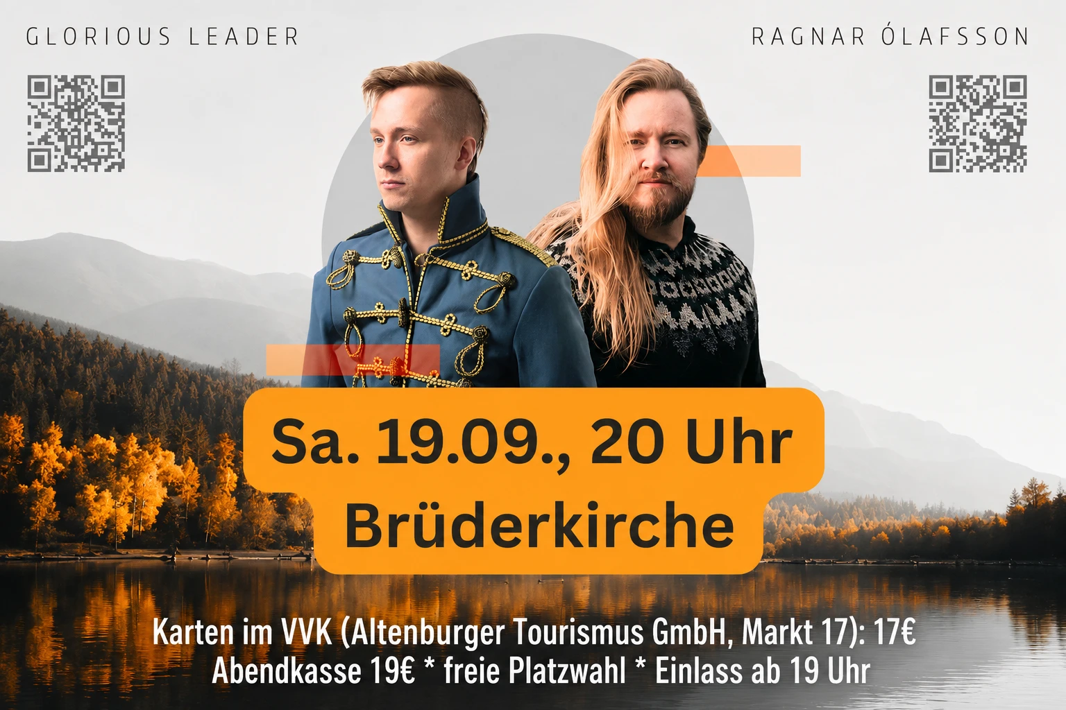 Songwriter-Abend mit Ragnar Ólafsson & Glorious Leader