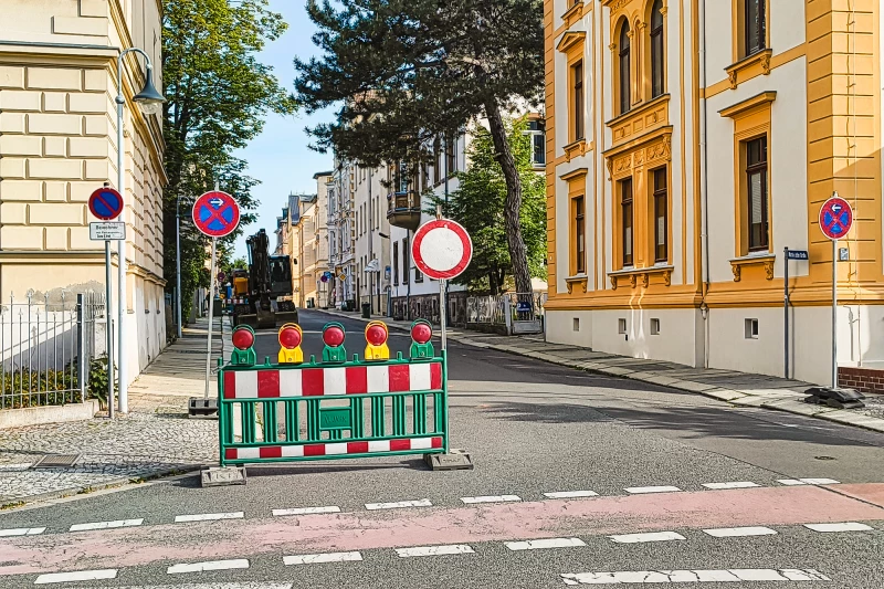 Altenburg: Sperrung Martin-Luther-Straße | 