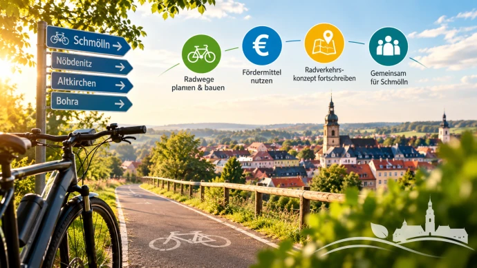 VorschauBild - Schmölln plant neue Radwege und schreibt Verkehrskonzept fort