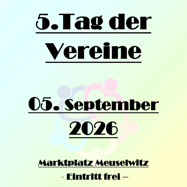 5. Tag der Vereine in Meuselwitz