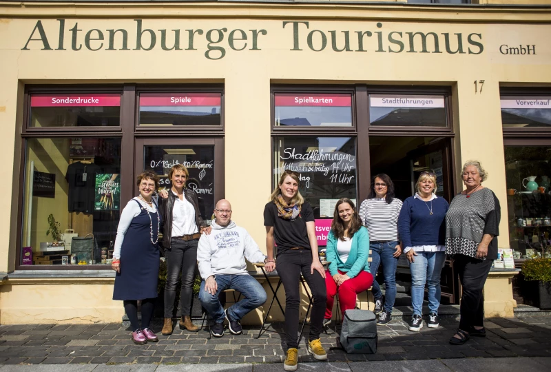 Das 30jährige Jubiläum der Altenburger Tourismus GmbH mitfeiern | Team der Altenburger Tourismus GmbH