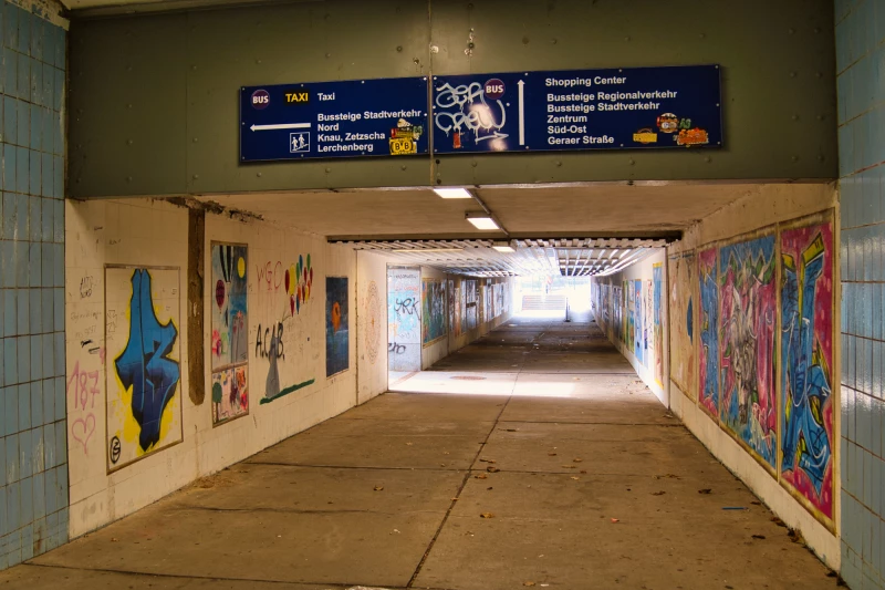 Altenburger Bahnhofsunterführung vier Tage gesperrt | Bahnhofsunterführung