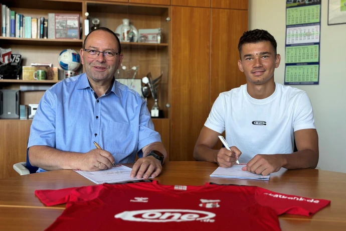 VorschauBild - Junge Offensivkraft für den ZFC: Noah Tänzer wechselt vom Chemnitzer FC