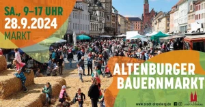 Großer Altenburger Bauernmarkt am 28. September  