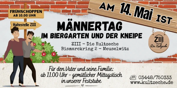 MÄNNERTAGSGAUDI in der Zeche3