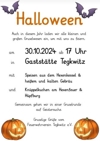 VorschauBild - Halloween in Tegwitz