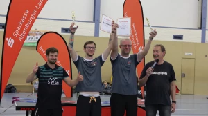 Tischtennis: 2. Altenburger Sparkassen Firmencup des SV Aufbau mit Rekordbeteiligung