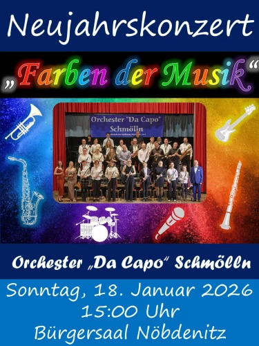 VorschauBild - Festliches Neujahrskonzert des Orchesters „Da Capo“ in Nöbdenitz