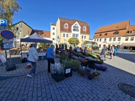 Blumenmarkt in Schmölln begeistert mit großem Besucherandrang und bester Stimmung