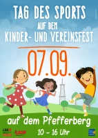 Tag des Sports auf dem Kinder- und Jugendfest in Schmölln