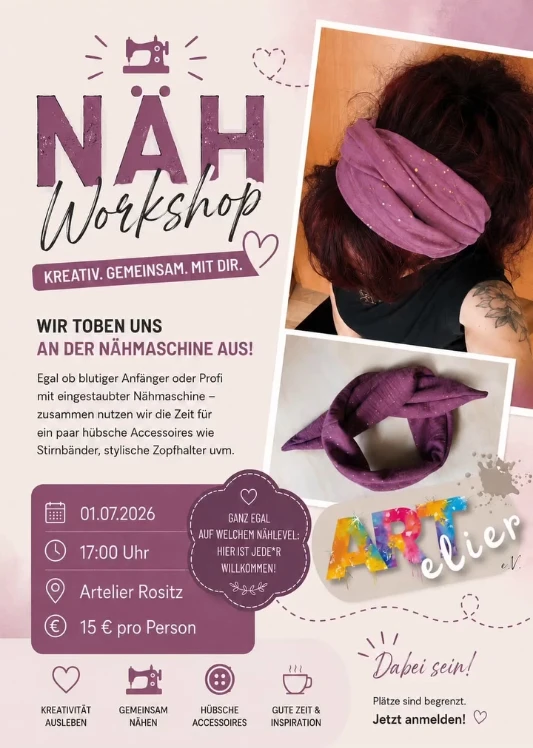 Nähworkshop — Haarbänder