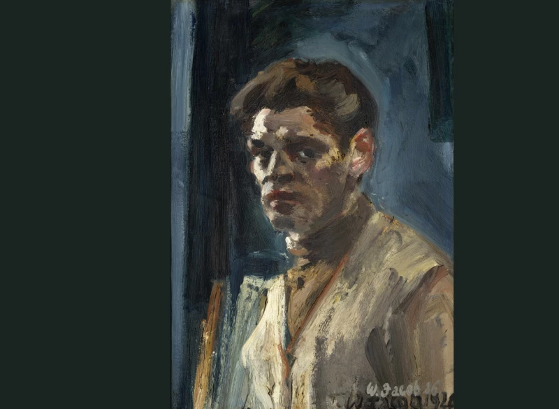 „Digitales Gedächtnis“ zu Leben und Wirken Walter Jacobs geht an den Start | Walter Jacob, Selbstbildnis, 1926