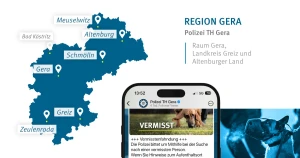 WhatsApp als Informationskanal: Thüringer Polizei bündelt Verkehr, Vermisste und Tipps