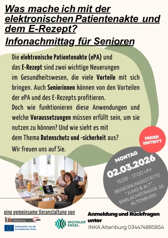 VorschauBild - Infonachmittag für Senioren