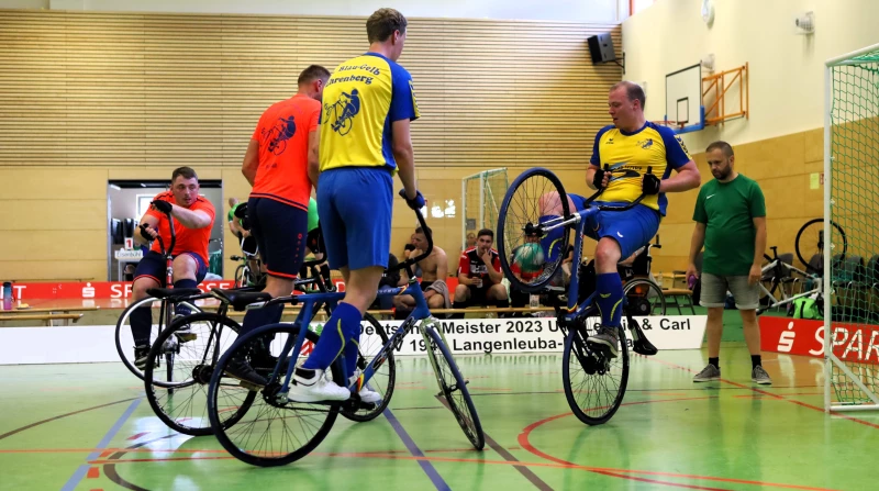 Radballwochenende in Langenleuba-Niederhain | Finale der Elite geht klar an Winkler/Schmidt